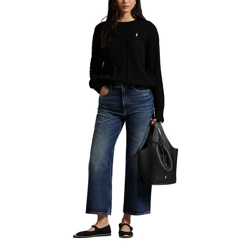 Polo Ralph Lauren Wool Cashmere Crewneck Sweater image number 3